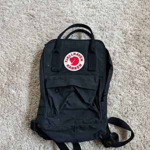 Fjallraven small backpack.  Gently used. No tears. Coms with original foam pad.
